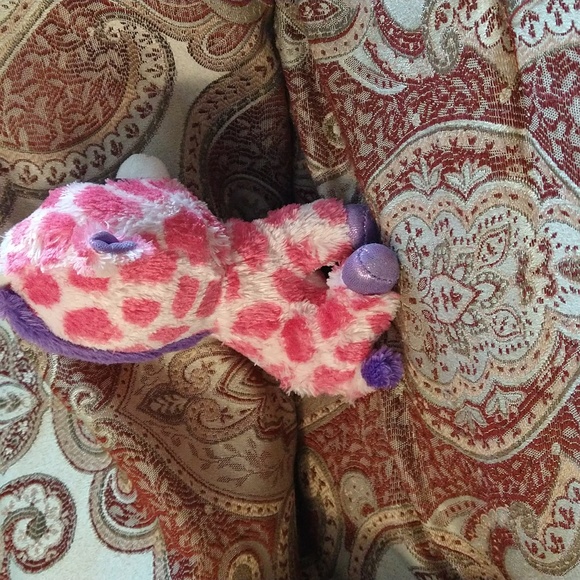 TY Beanie Boo Twigs the Pink Giraffe - Picture 3 of 13